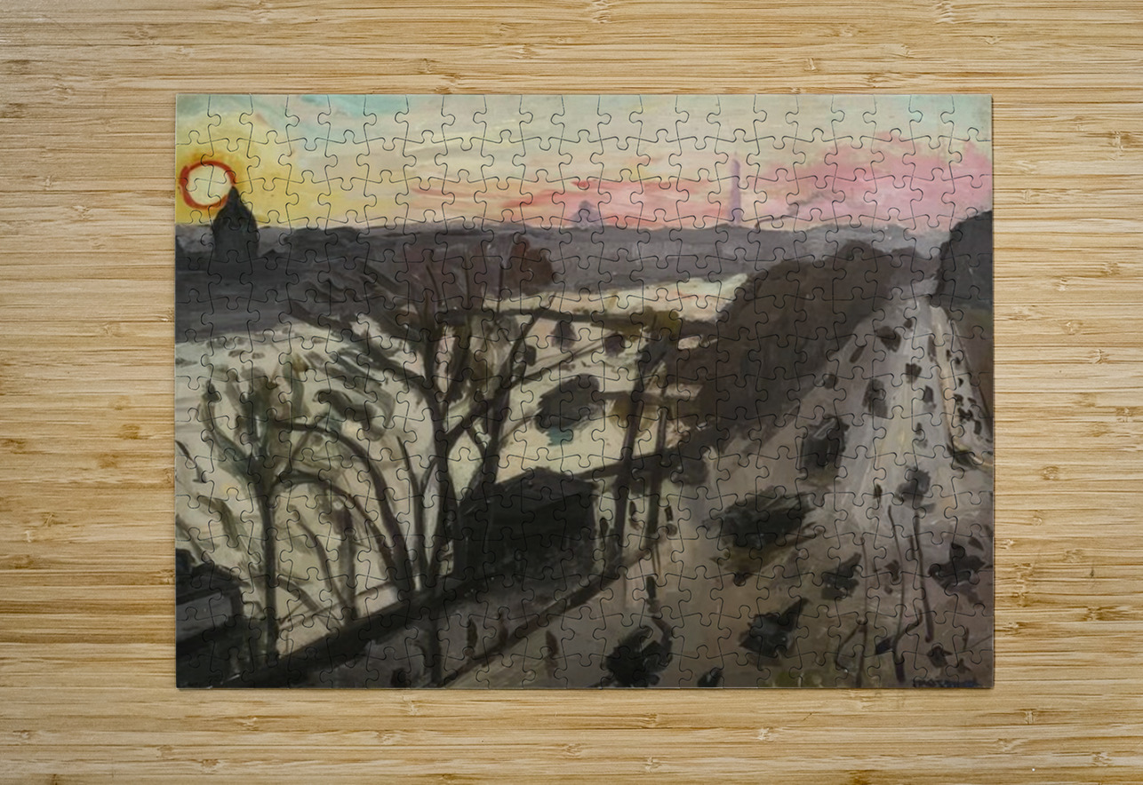 Albert Marquet  72 AmericanPainters Puzzle printing