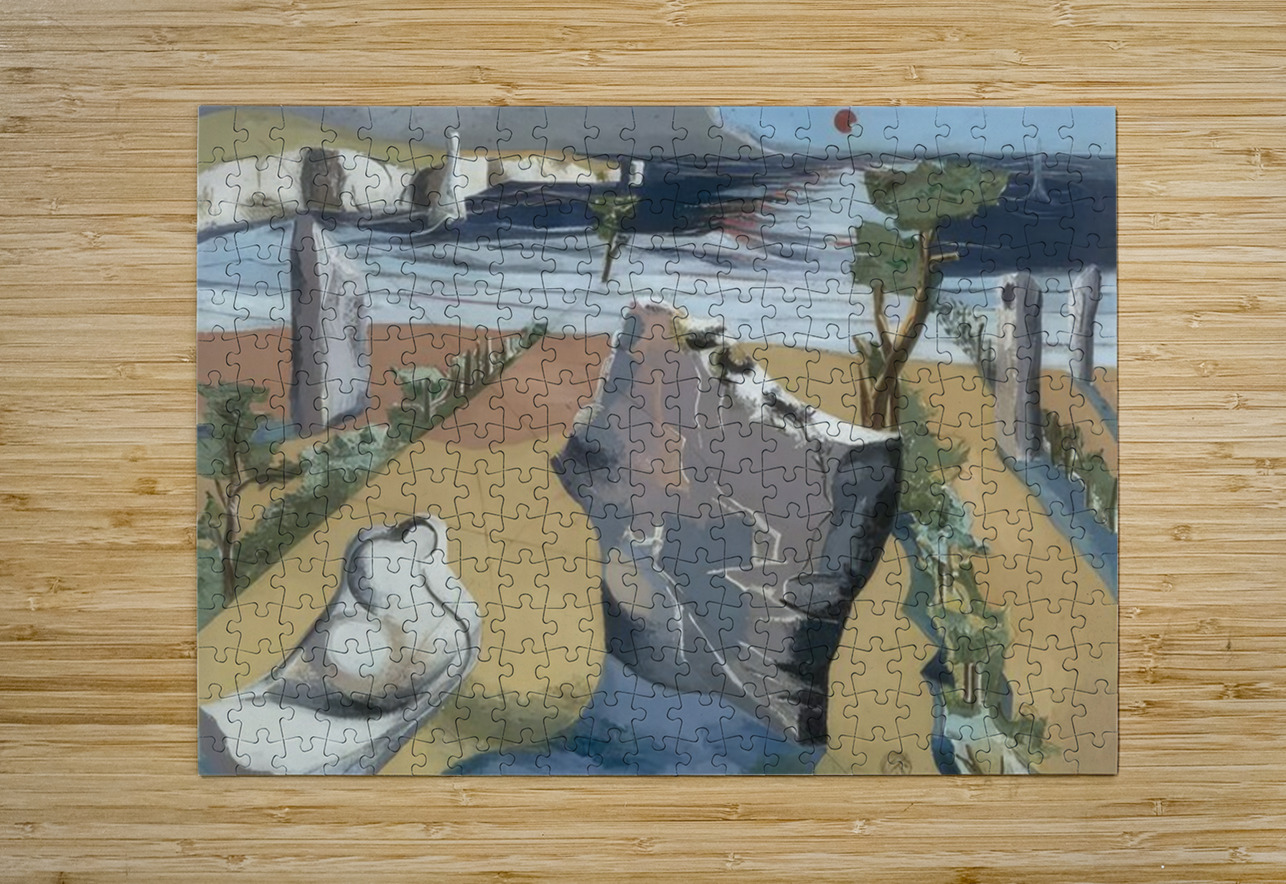 Paul Nash 8 AmericanPainters Puzzle printing