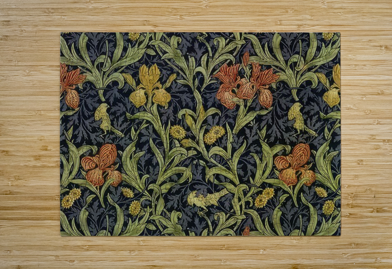 William Morris 12 AmericanPainters Puzzle printing