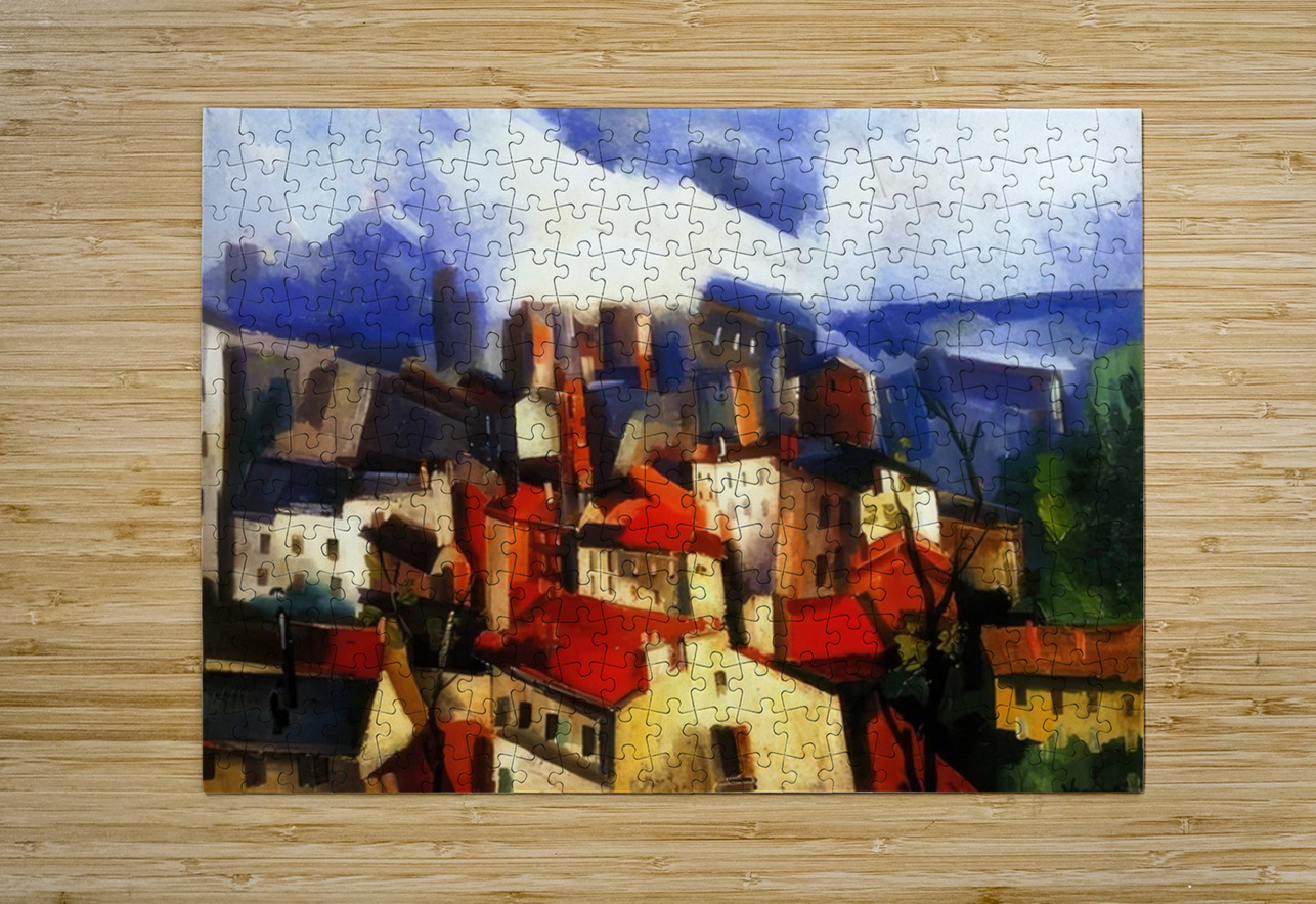 Maurice de Vlaminck 30 AmericanPainters Puzzle printing