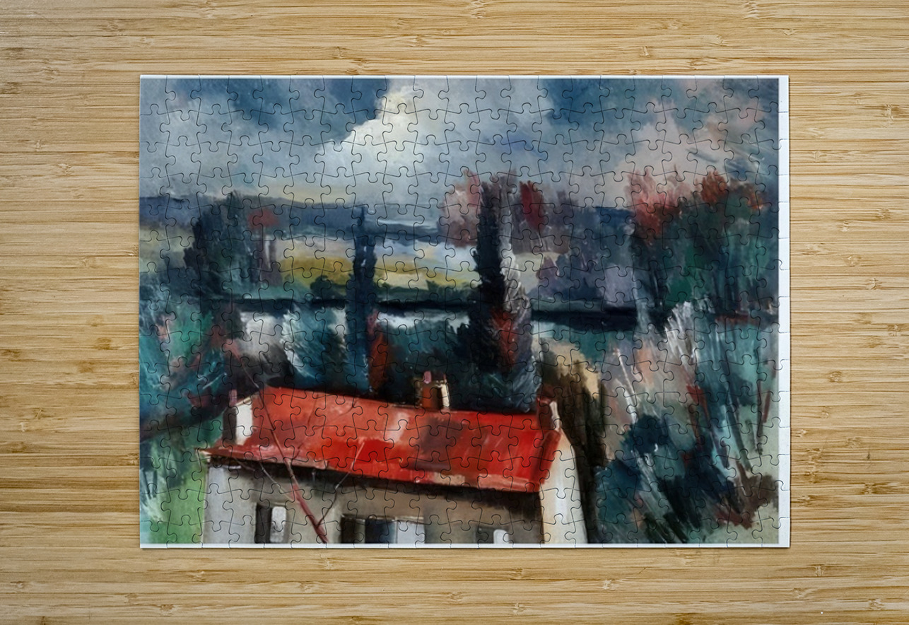 Maurice de Vlaminck 32 AmericanPainters Puzzle printing