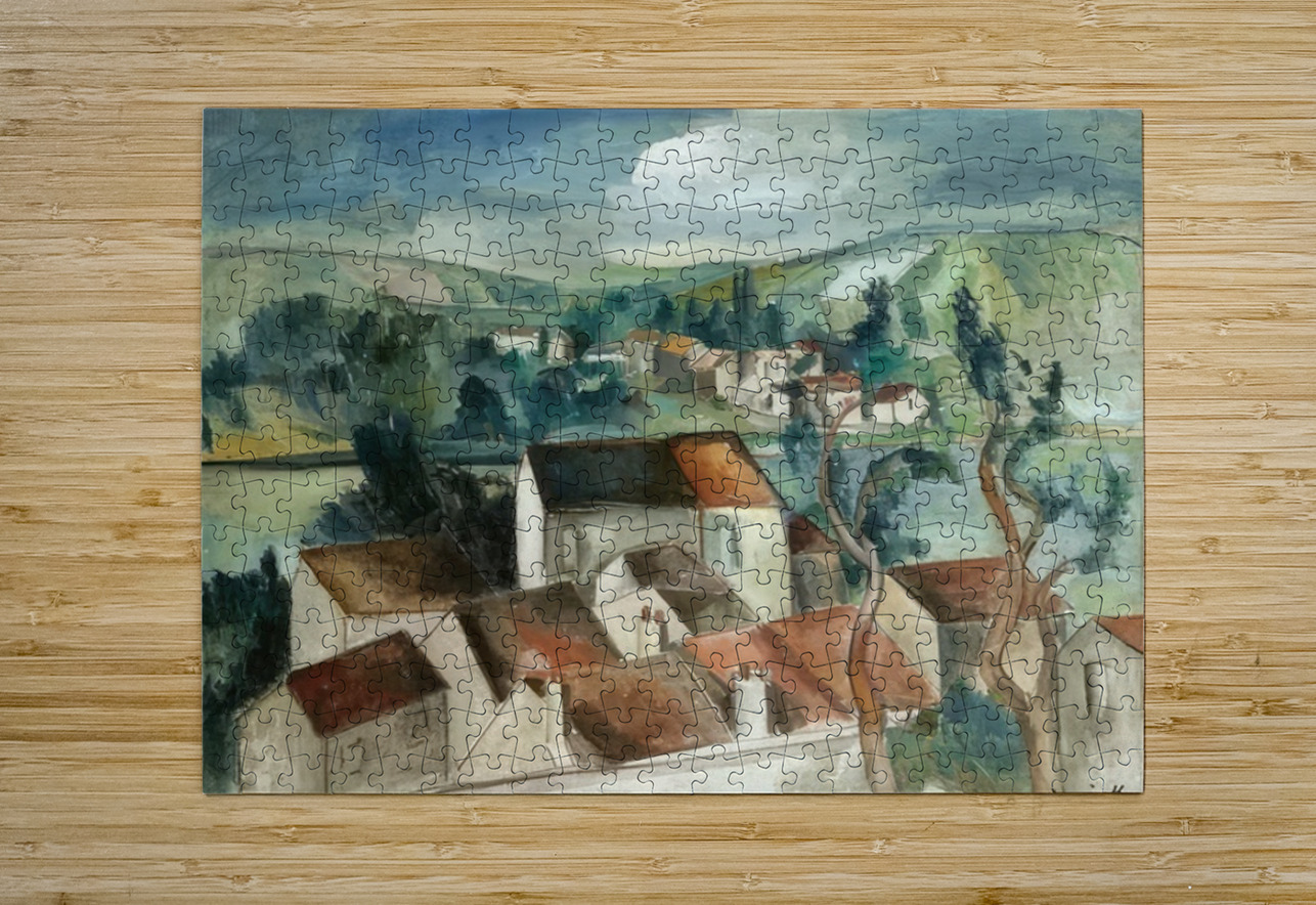 Maurice de Vlaminck 33 AmericanPainters Puzzle printing