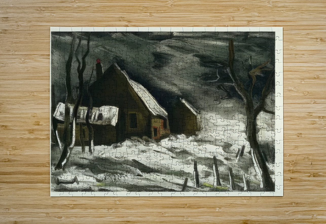 Maurice de Vlaminck 36 AmericanPainters Puzzle printing