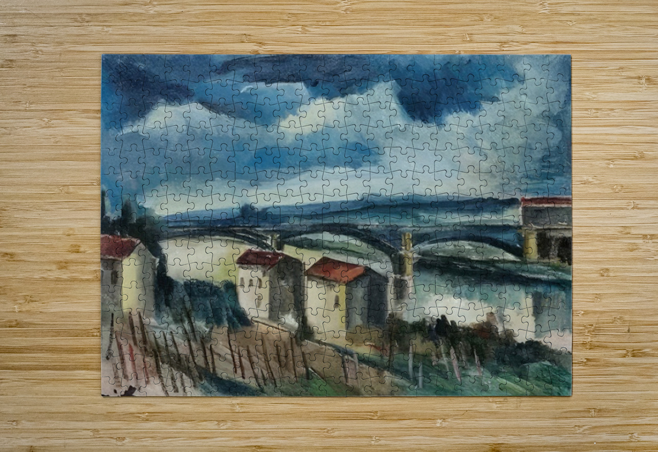 Maurice de Vlaminck 40 AmericanPainters Puzzle printing