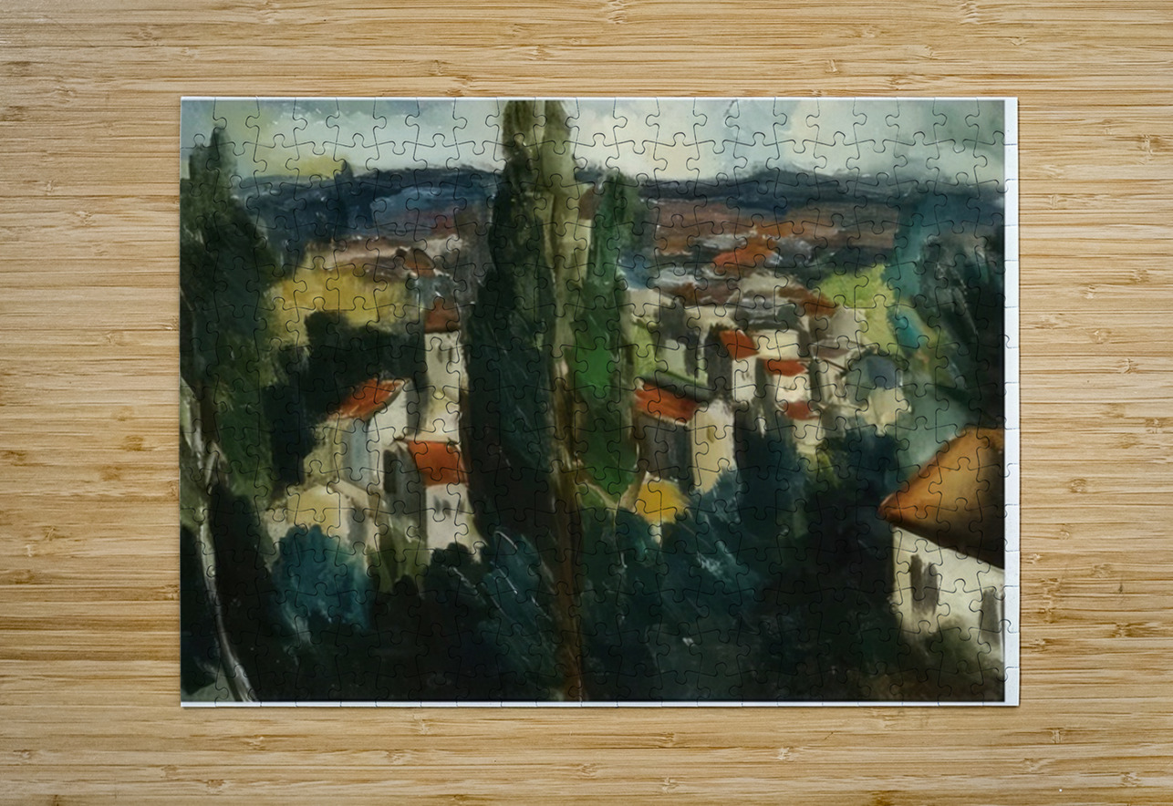 Maurice de Vlaminck 7 AmericanPainters Puzzle printing