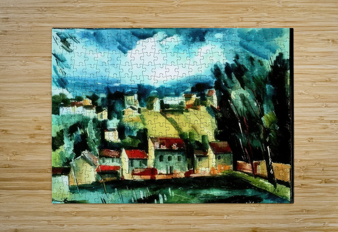 Maurice de Vlaminck 16 AmericanPainters Puzzle printing