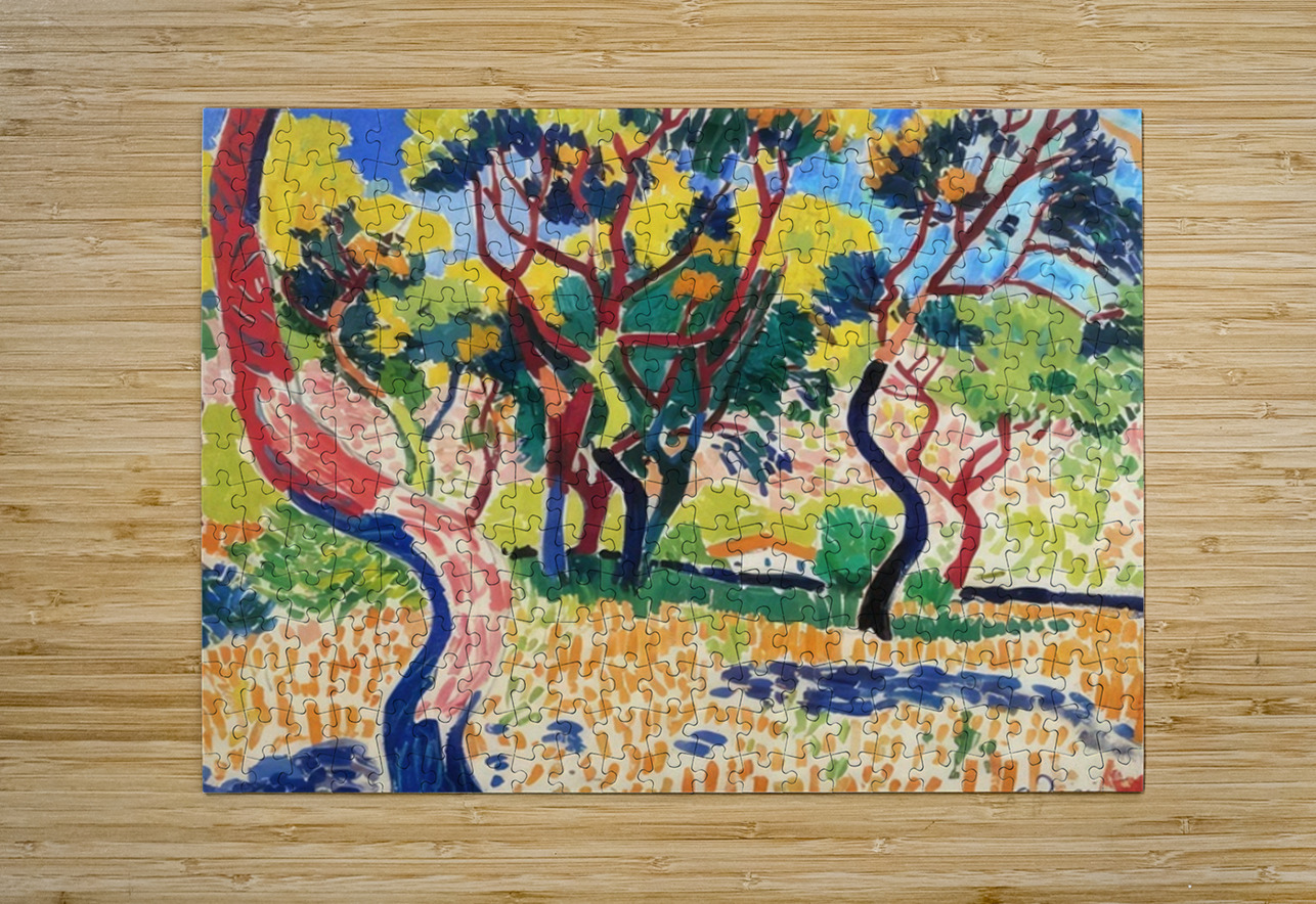 Maurice de Vlaminck 23 AmericanPainters Puzzle printing