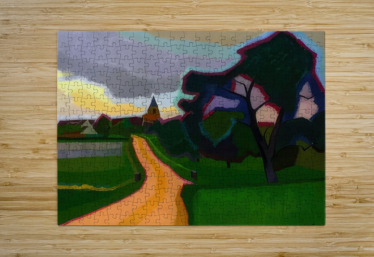 Auguste Herbin 20 AmericanPainters Puzzle printing