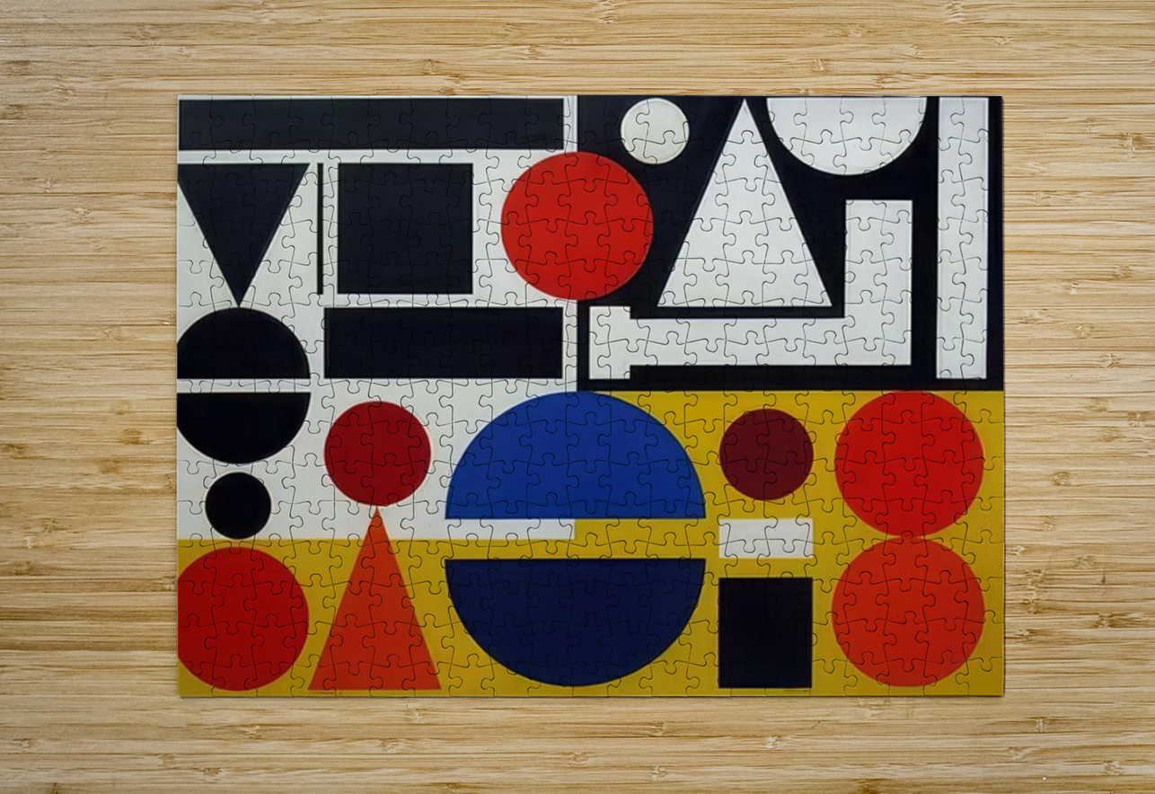 Auguste Herbin 26 AmericanPainters Puzzle printing