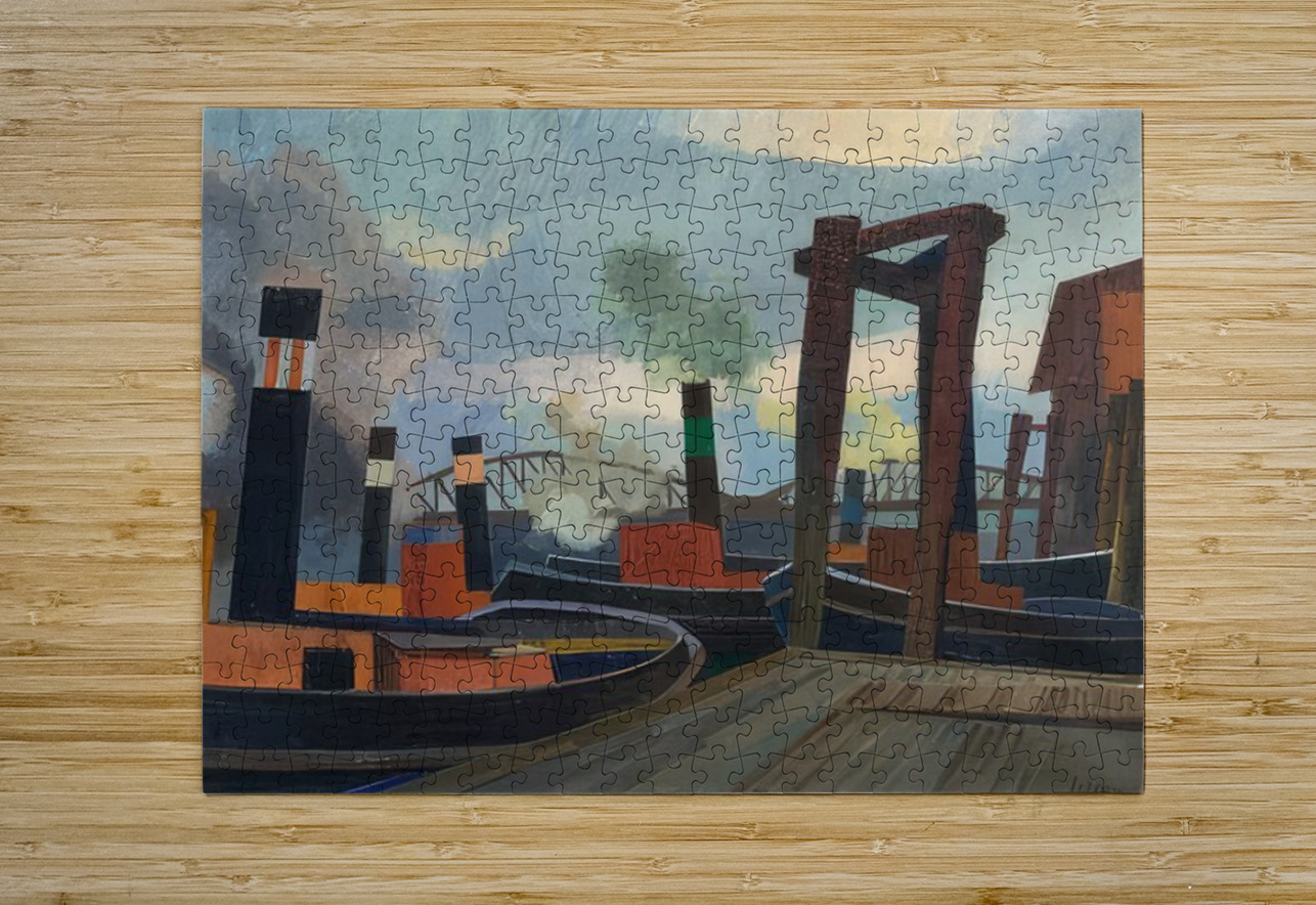 Auguste Herbin 28 AmericanPainters Puzzle printing