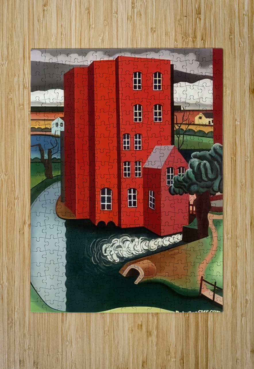 Auguste Herbin 29 AmericanPainters Puzzle printing