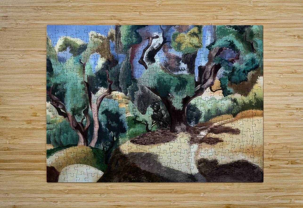 Auguste Herbin 21 AmericanPainters Puzzle printing