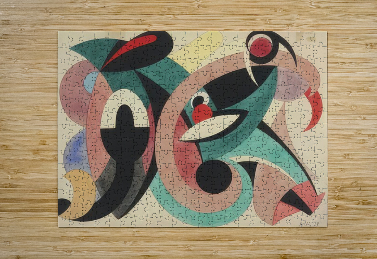 Auguste Herbin 28 AmericanPainters Puzzle printing