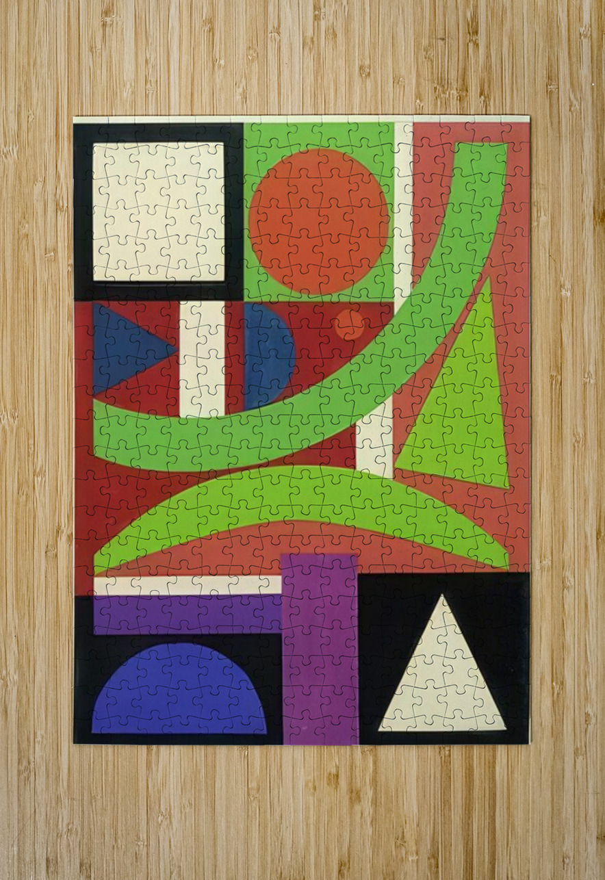 Auguste Herbin 42 AmericanPainters Puzzle printing