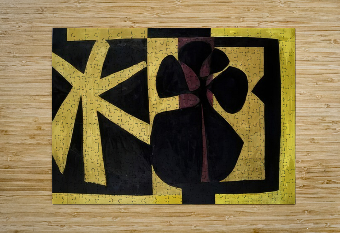 Robert Motherwell 20 AmericanPainters Puzzle printing