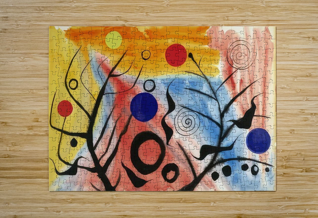 Alexander Calder 17 AmericanPainters Puzzle printing