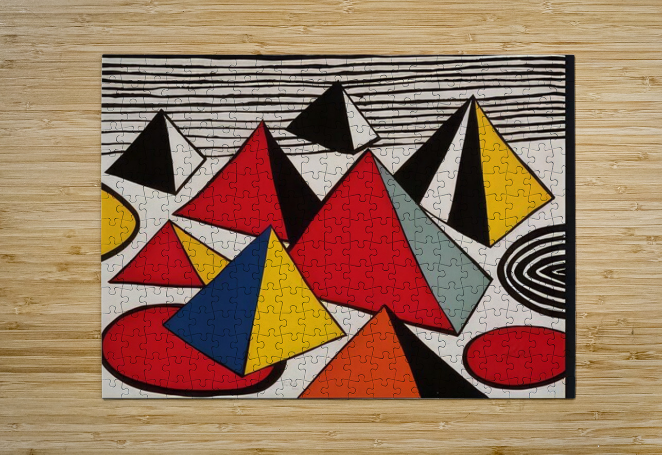 Alexander Calder 25 AmericanPainters Puzzle printing