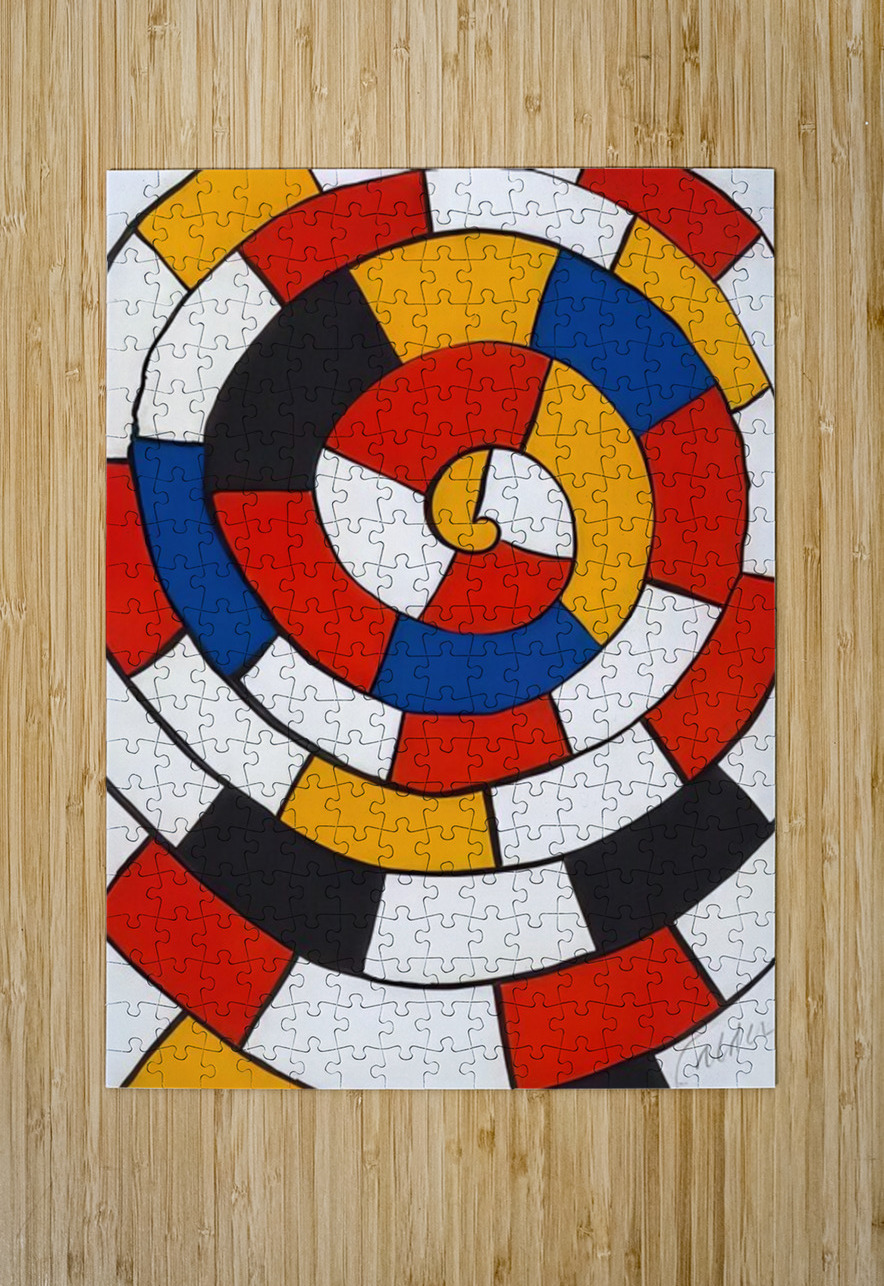 Alexander Calder 29 AmericanPainters Puzzle printing