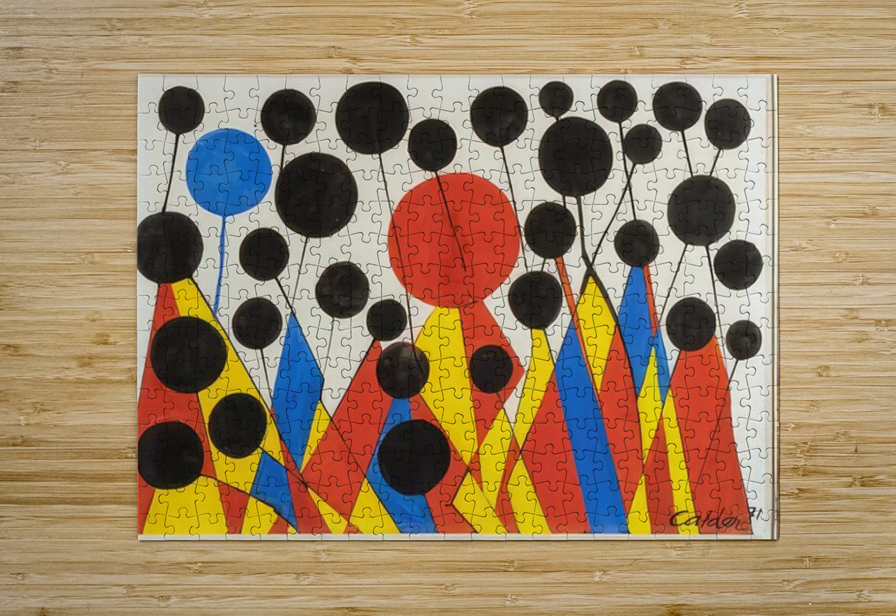 Alexander Calder 32 AmericanPainters Puzzle printing