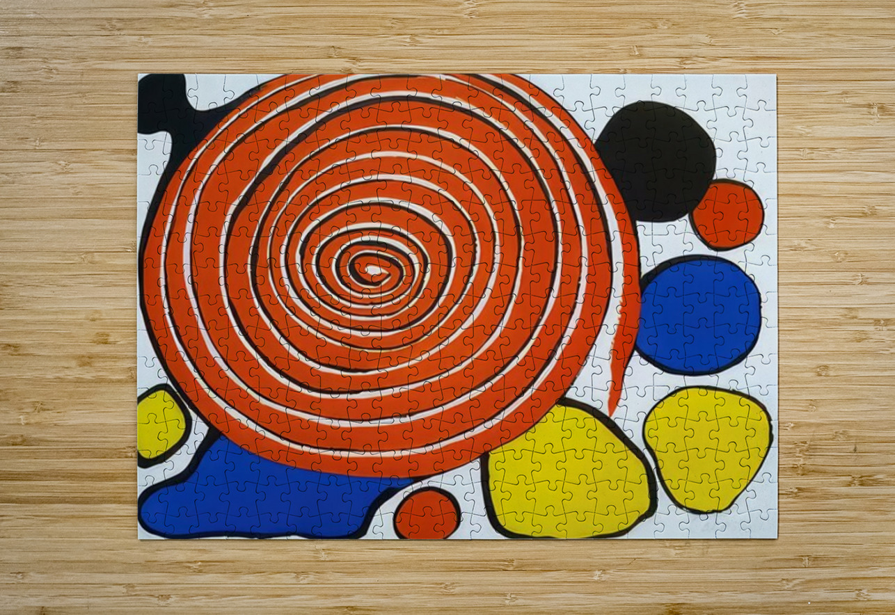 Alexander Calder 33 AmericanPainters Puzzle printing