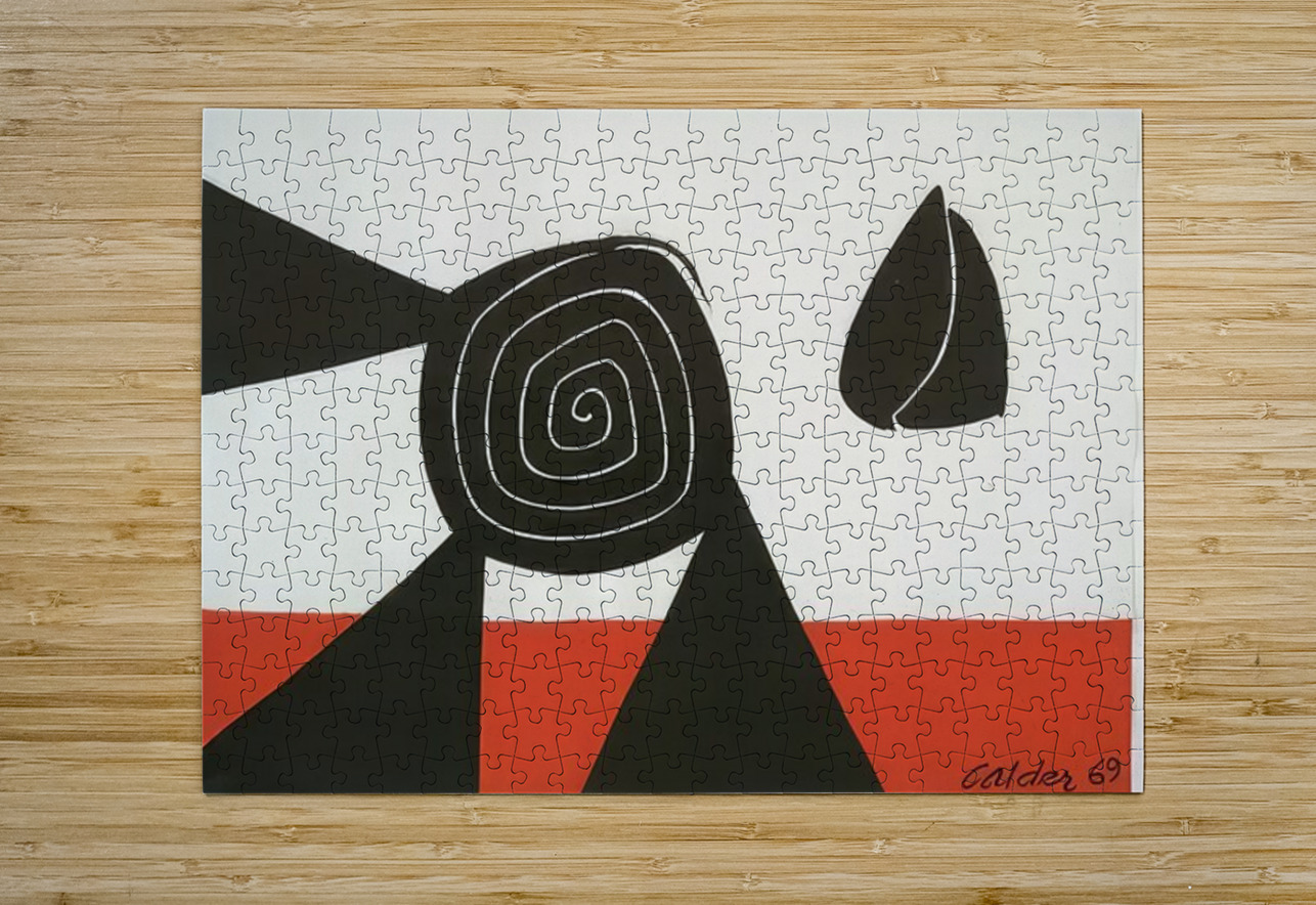 Alexander Calder 35 AmericanPainters Puzzle printing
