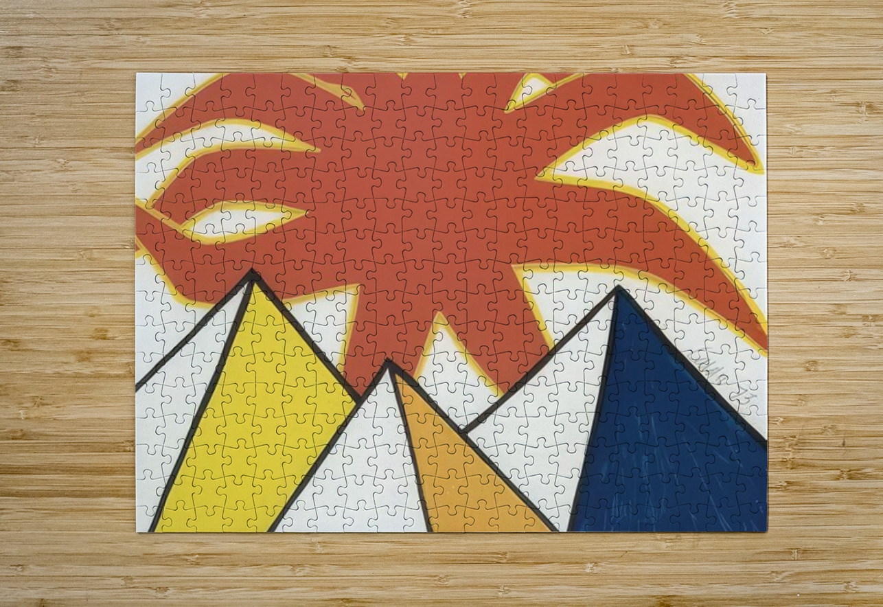 Alexander Calder 45 AmericanPainters Puzzle printing