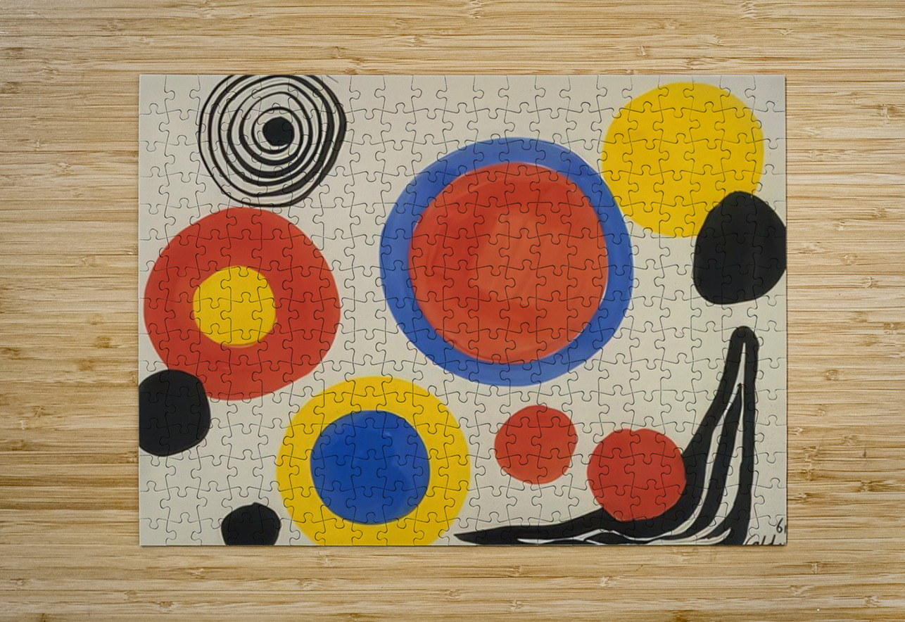 Alexander Calder 60 AmericanPainters Puzzle printing
