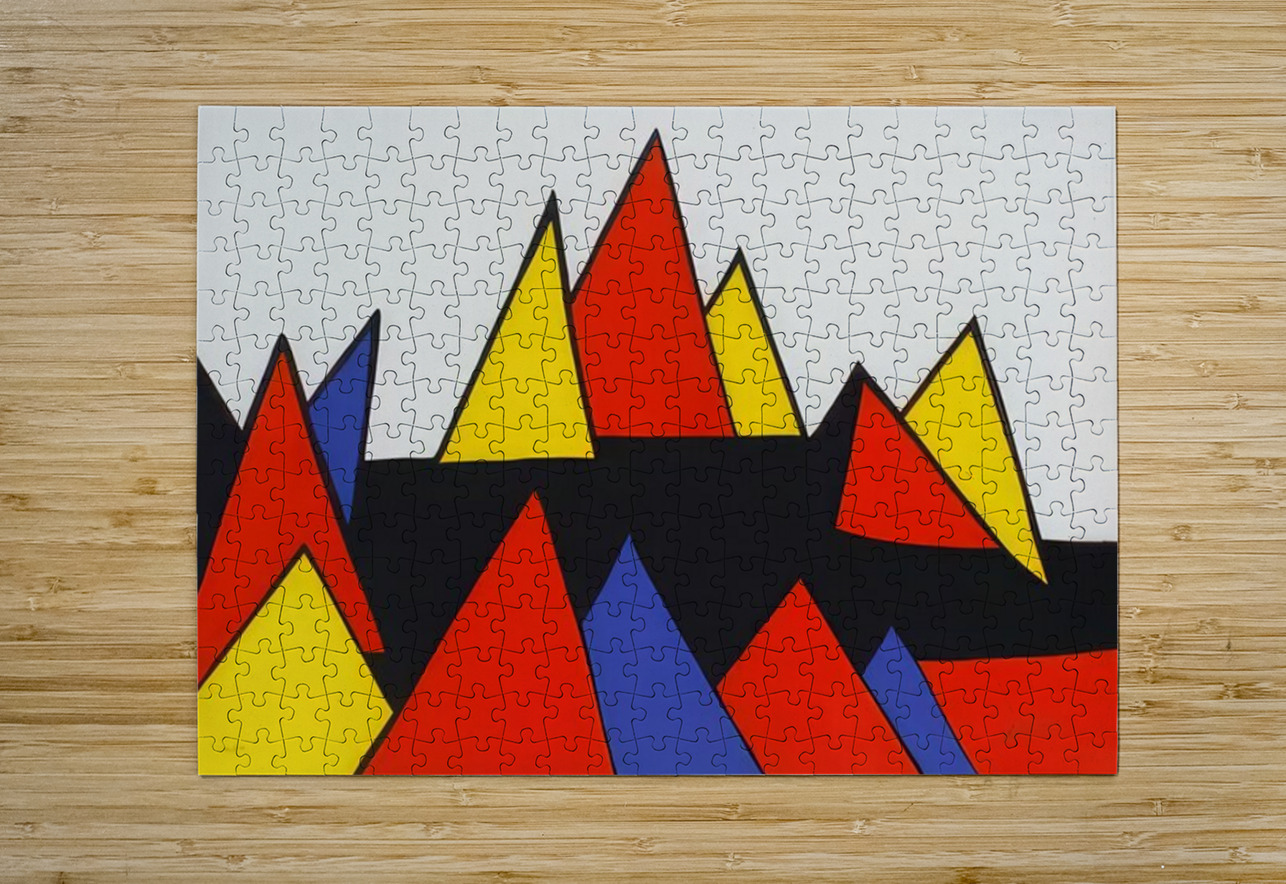 Alexander Calder 62 AmericanPainters Puzzle printing