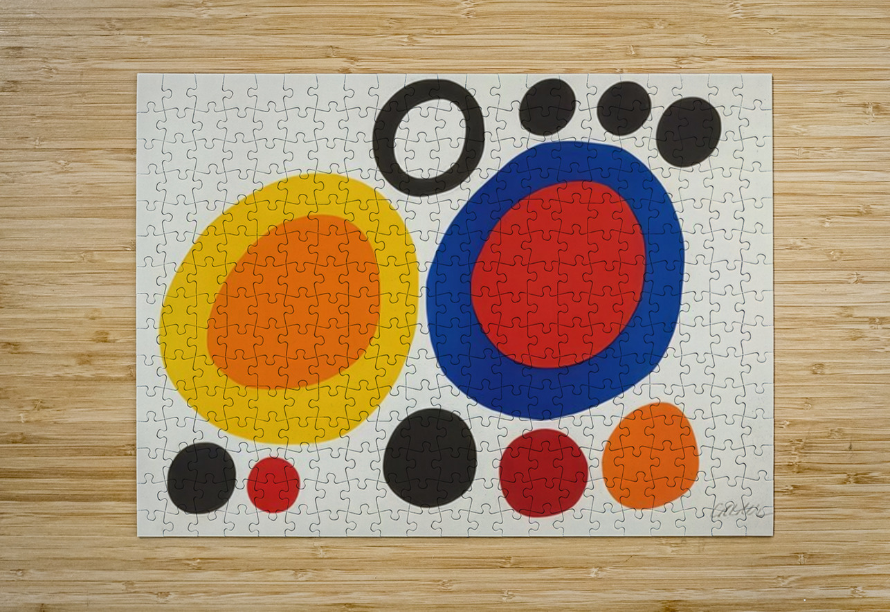 Alexander Calder 64 AmericanPainters Puzzle printing