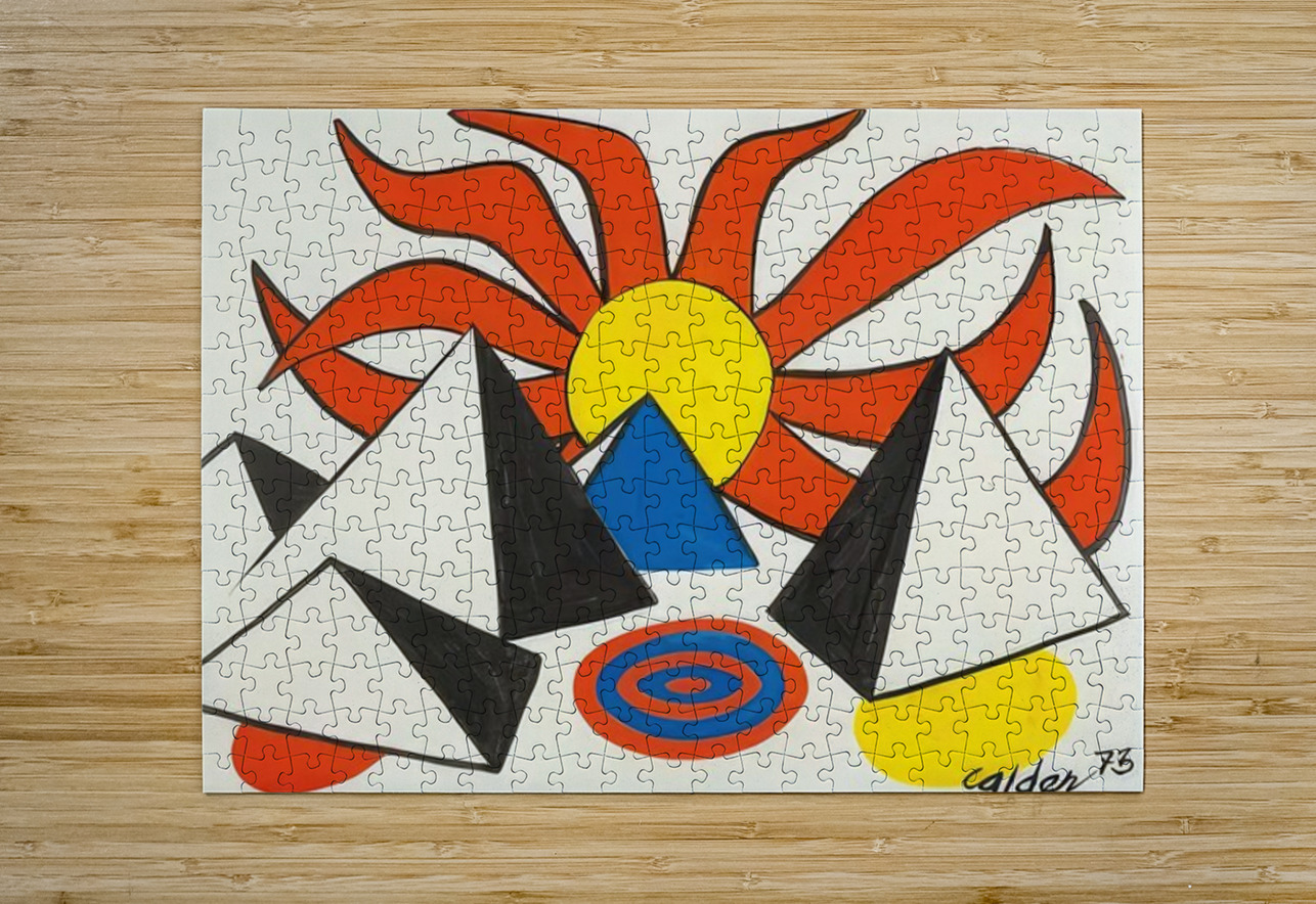 Alexander Calder 1 AmericanPainters Puzzle printing