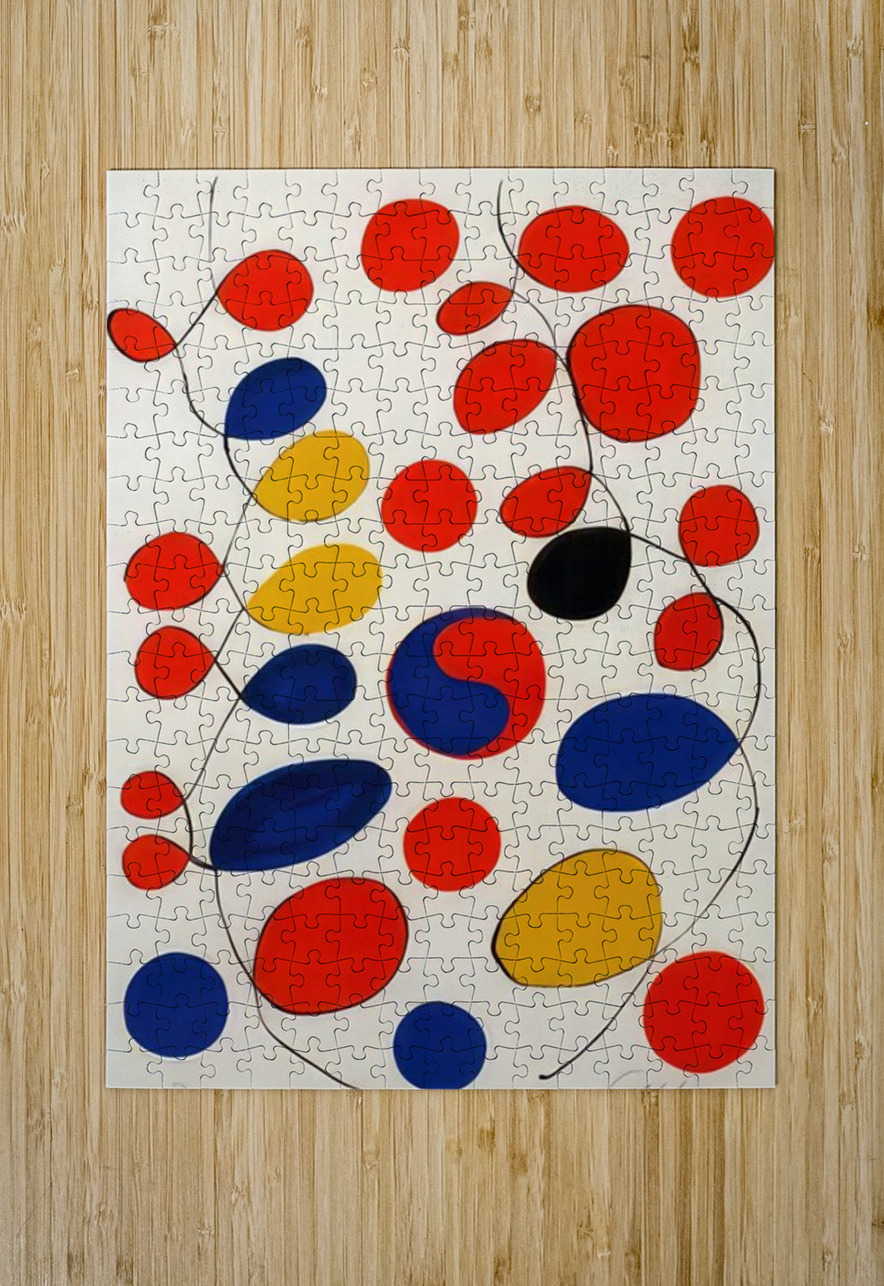 Alexander Calder 22 AmericanPainters Puzzle printing