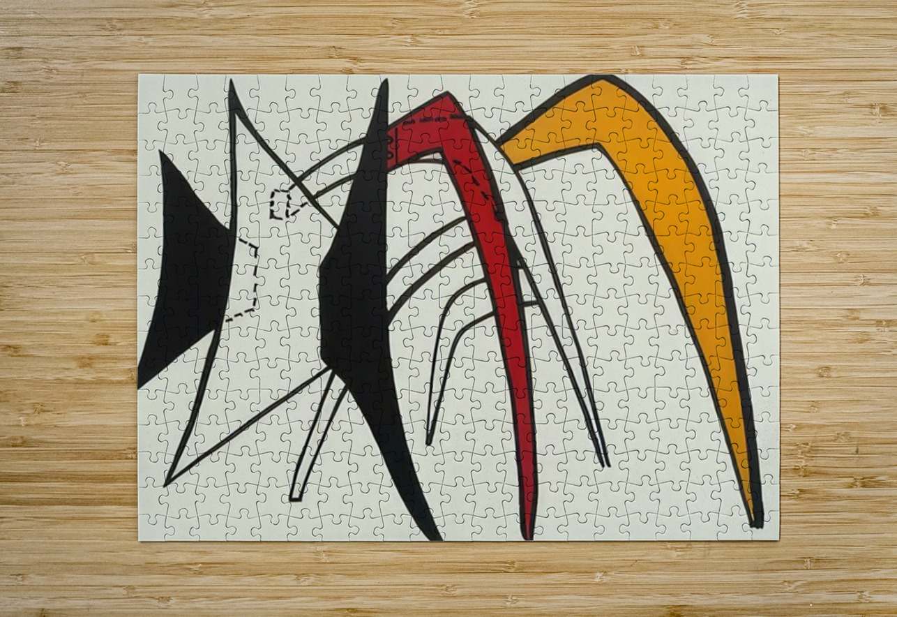 Alexander Calder 23 AmericanPainters Puzzle printing