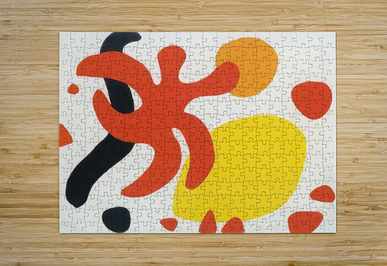 Alexander Calder 30 AmericanPainters Puzzle printing