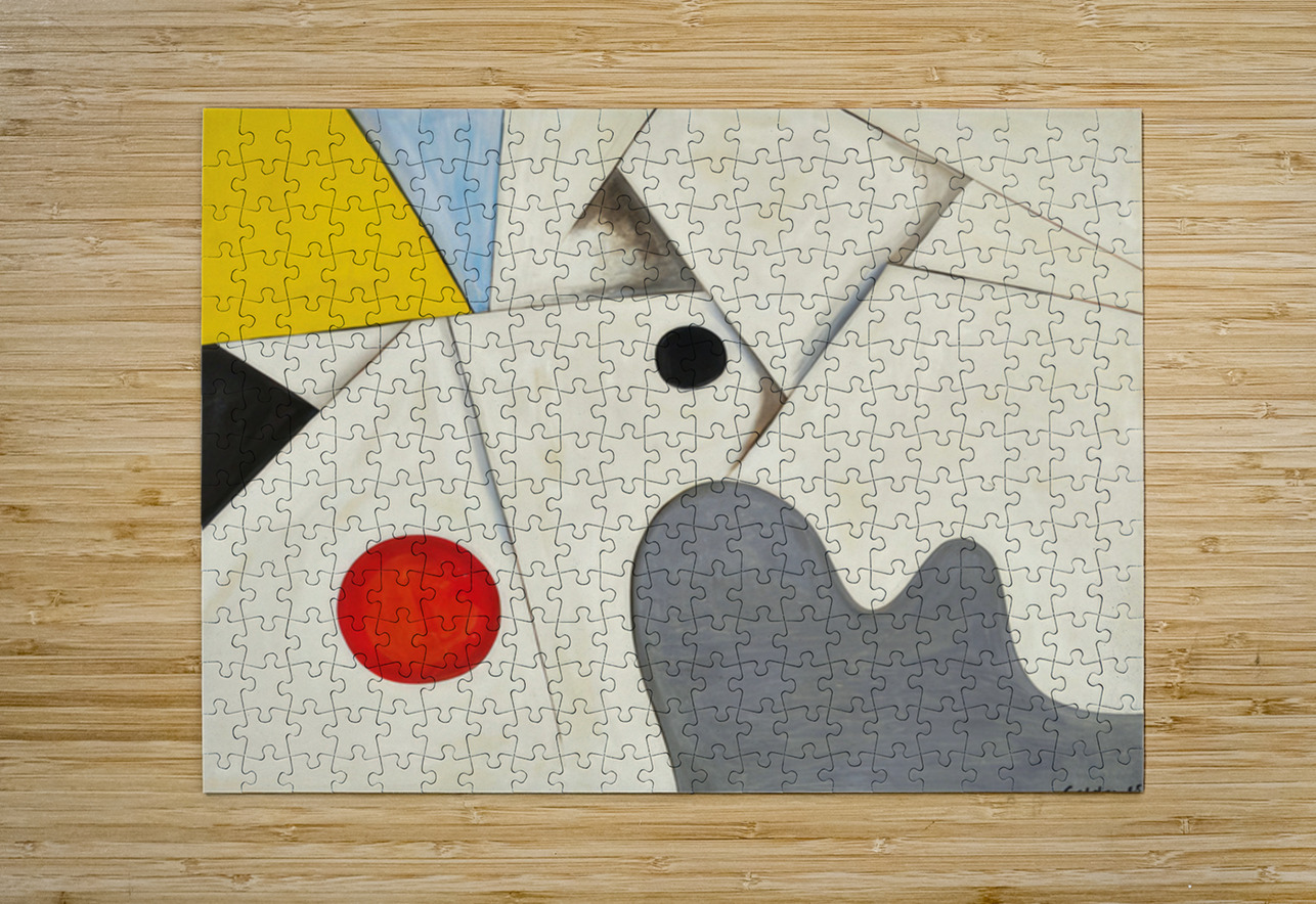 Alexander Calder 38 AmericanPainters Puzzle printing