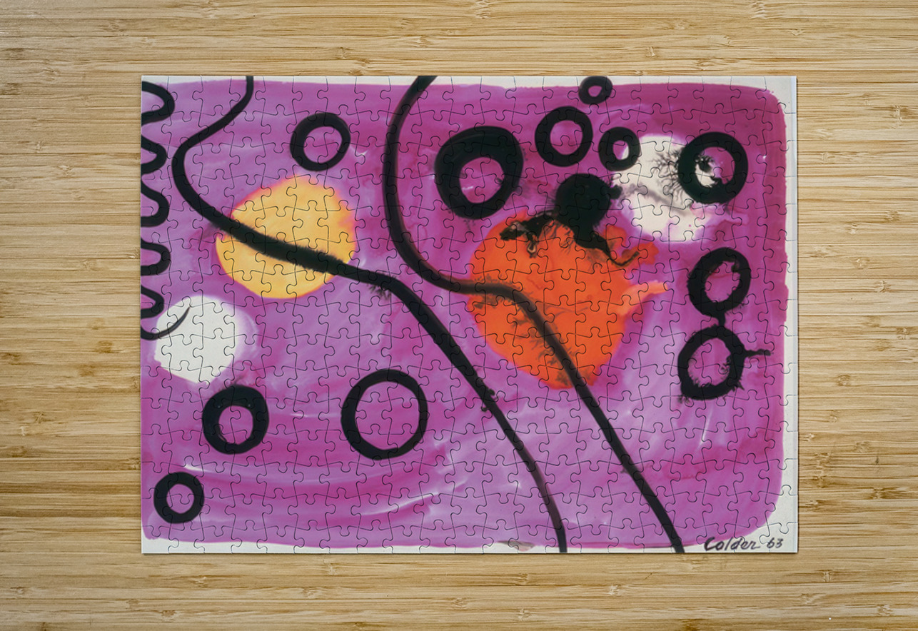 Alexander Calder 56 AmericanPainters Puzzle printing