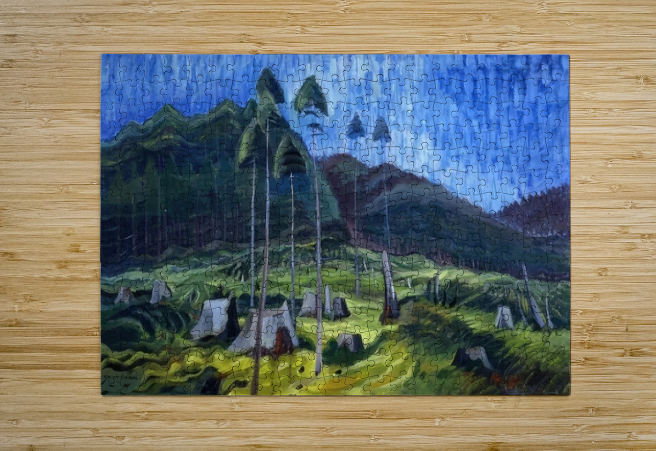 Emily Carr 4 AmericanPainters Puzzle printing