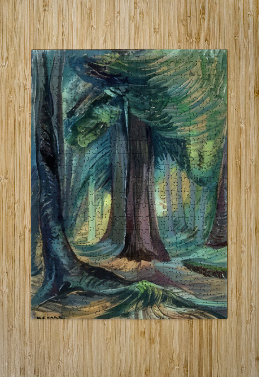 Emily Carr 12 AmericanPainters Puzzle printing