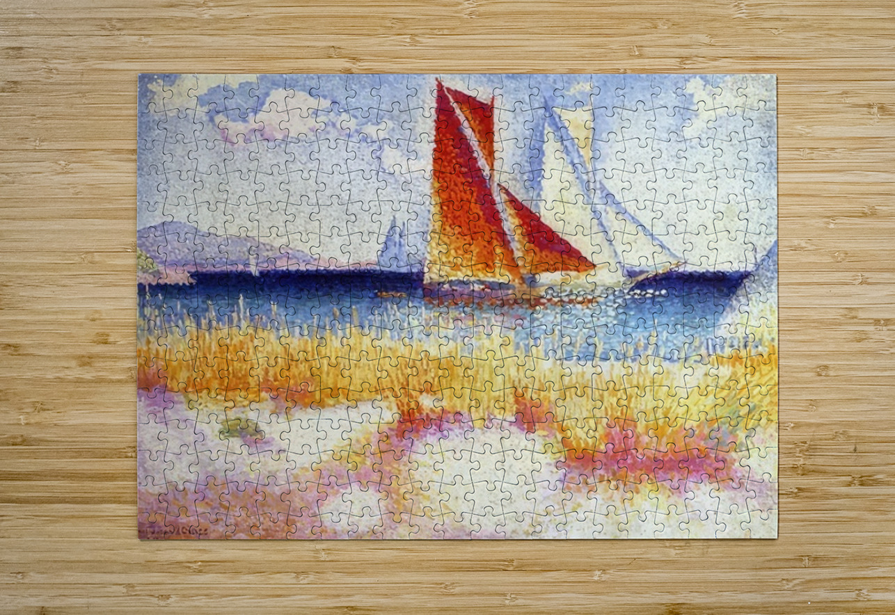 Henri Edmond Cross 8 AmericanPainters Puzzle printing