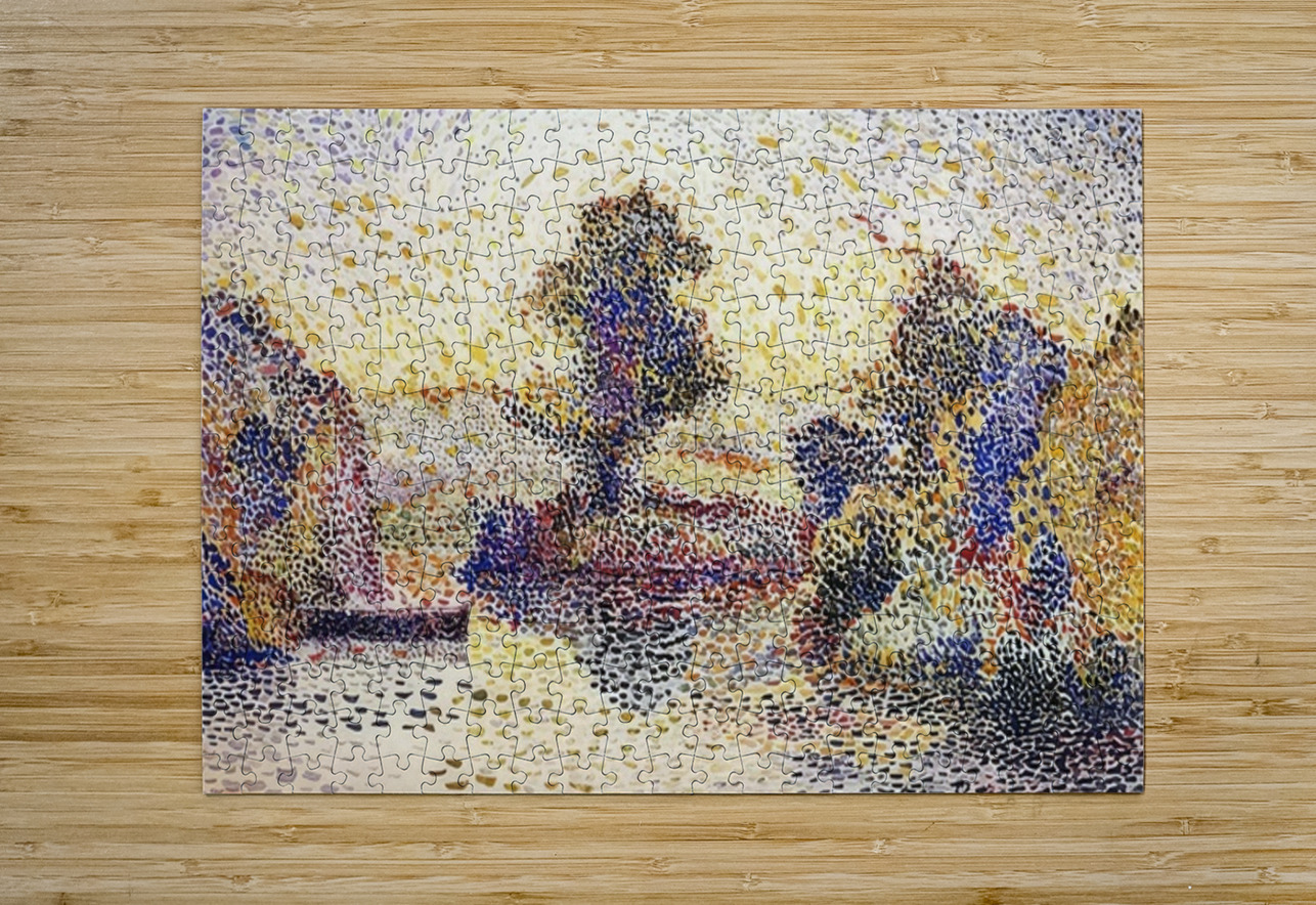 Henri Edmond Cross 10 AmericanPainters Puzzle printing