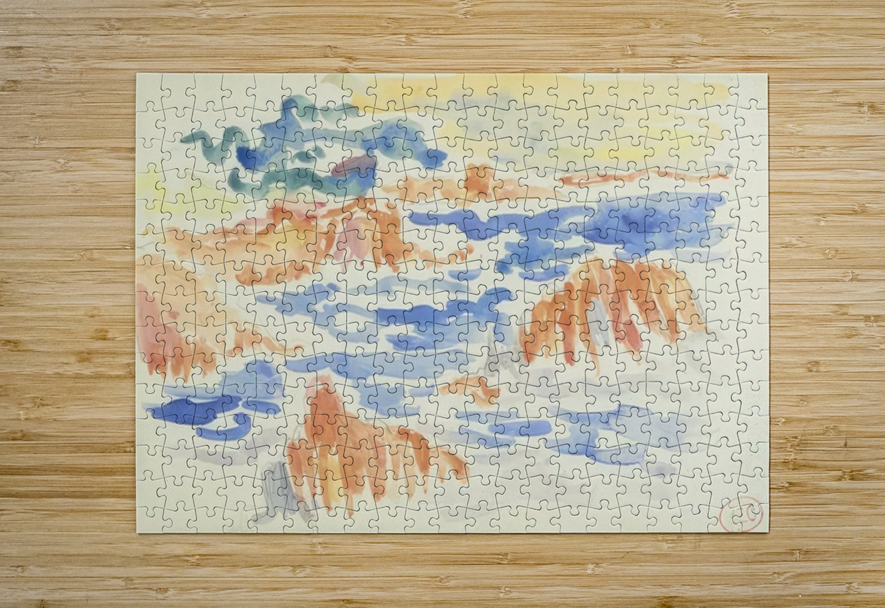 Henri Edmond Cross 41 AmericanPainters Puzzle printing