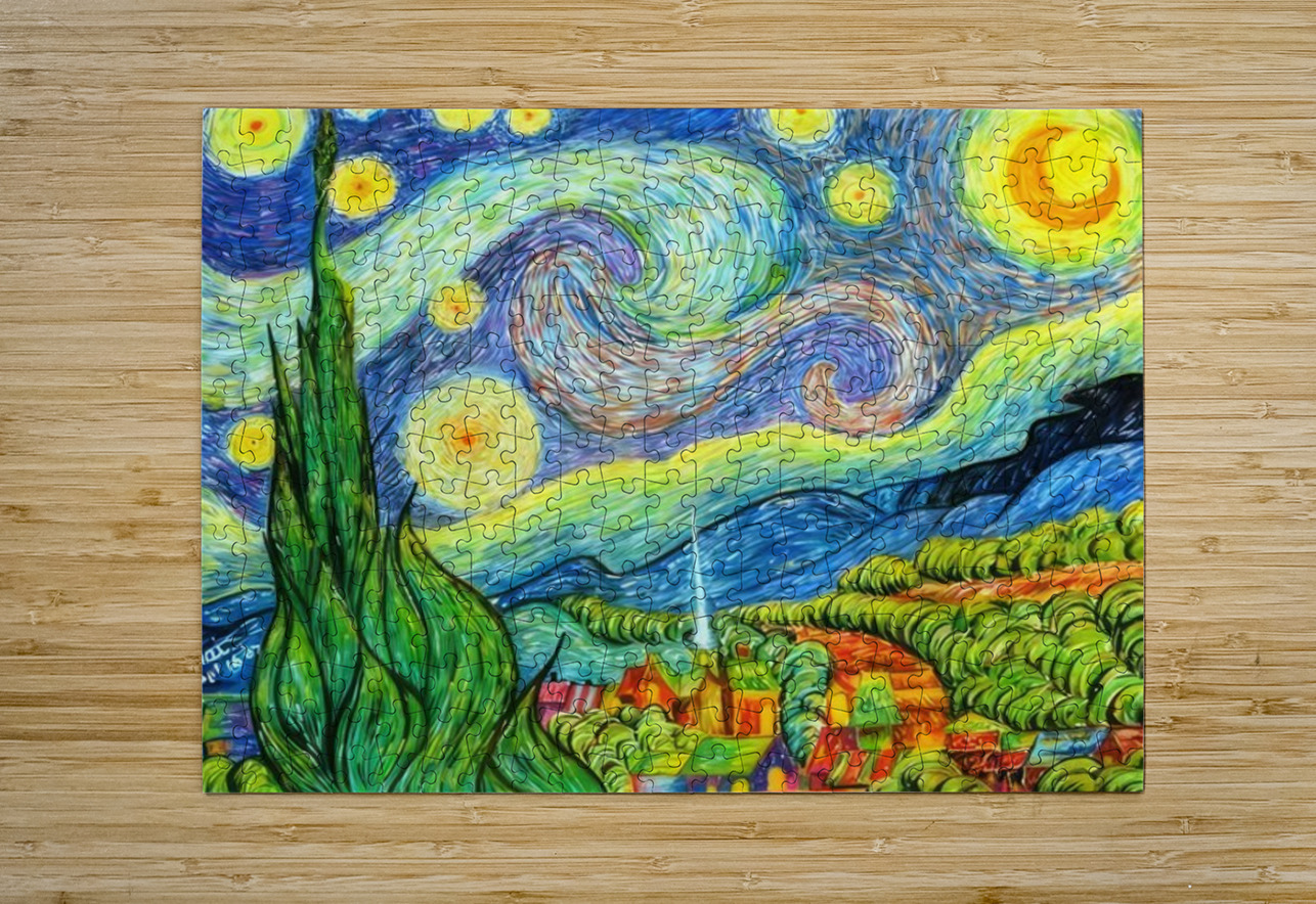 Vincent van Gogh 3 AmericanPainters Puzzle printing