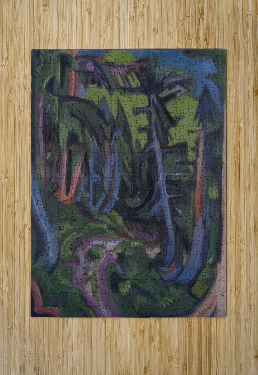 Ernst Ludwig Kirchner 2 AmericanPainters Puzzle printing