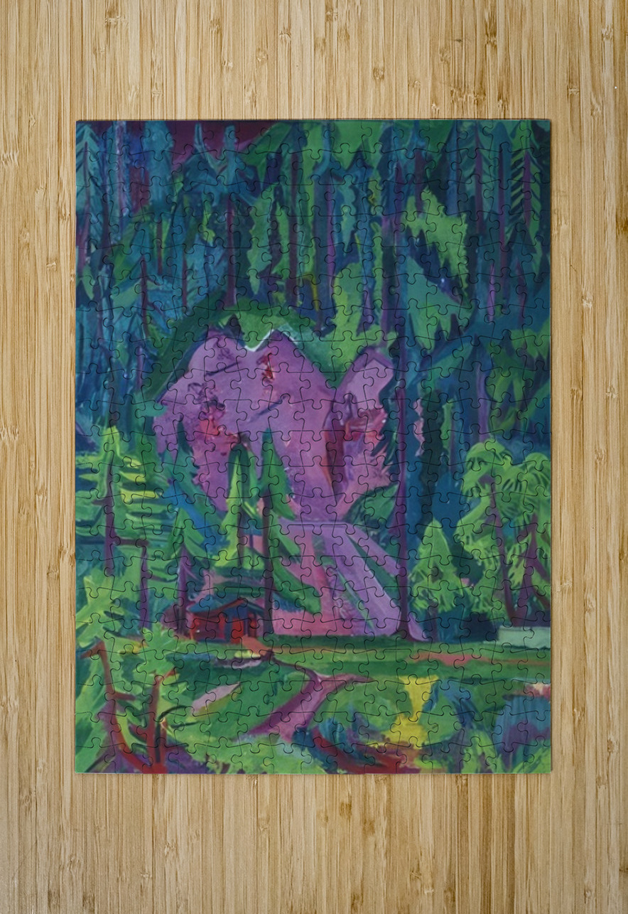 Ernst Ludwig Kirchner 6 AmericanPainters Puzzle printing