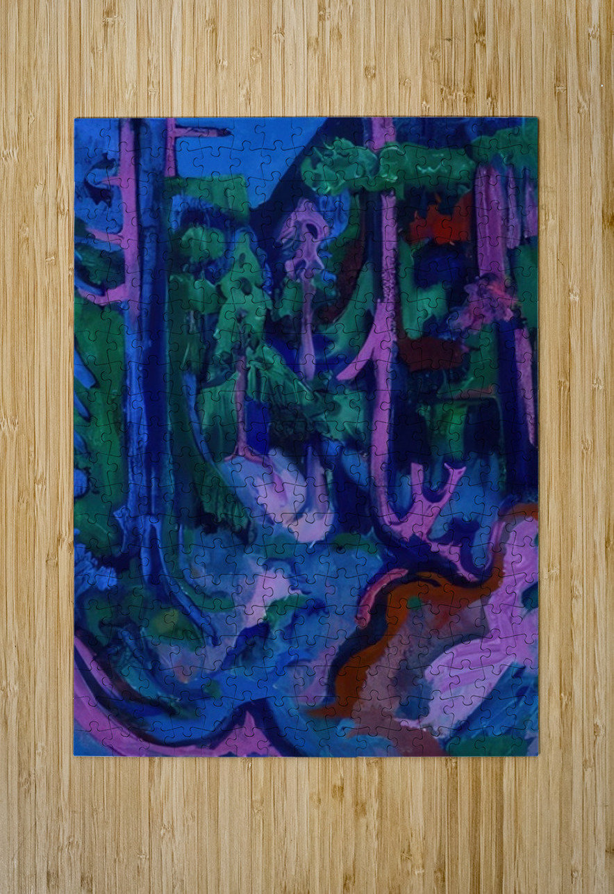 Ernst Ludwig Kirchner 11 AmericanPainters Puzzle printing