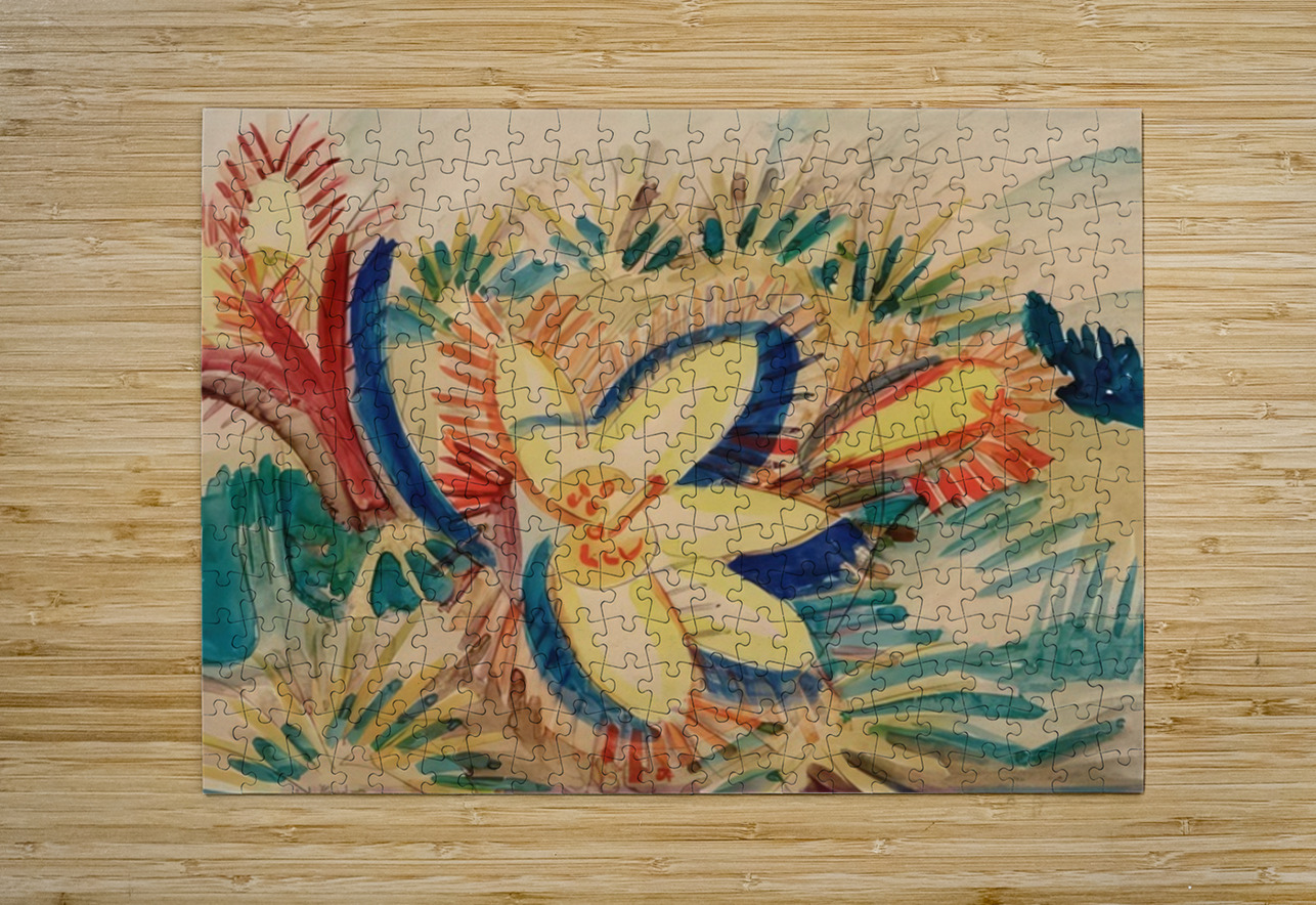 Ernst Ludwig Kirchner 16 AmericanPainters Puzzle printing