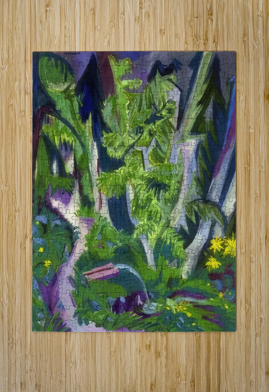 Ernst Ludwig Kirchner 25 AmericanPainters Puzzle printing