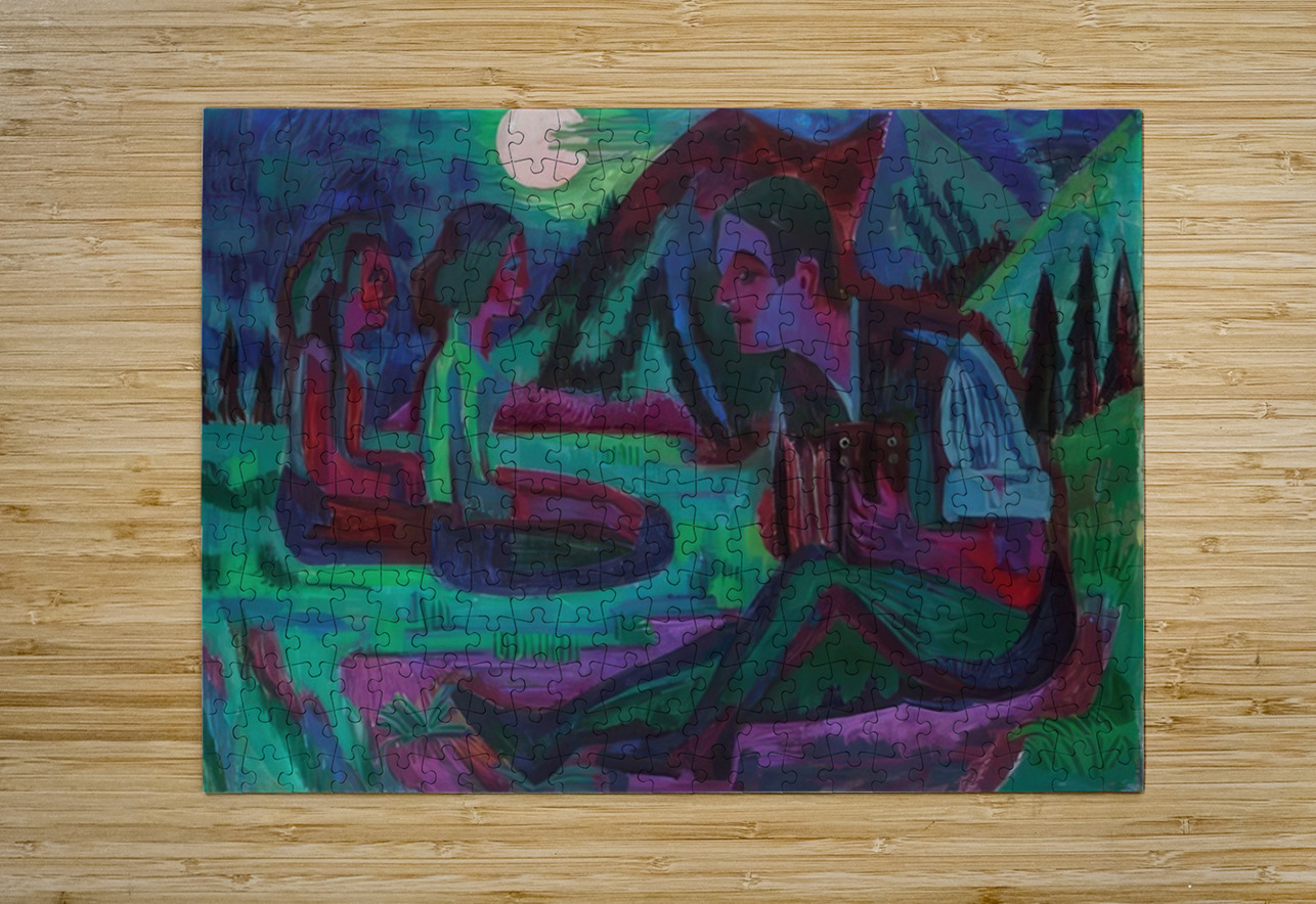 Ernst Ludwig Kirchner 32 AmericanPainters Puzzle printing