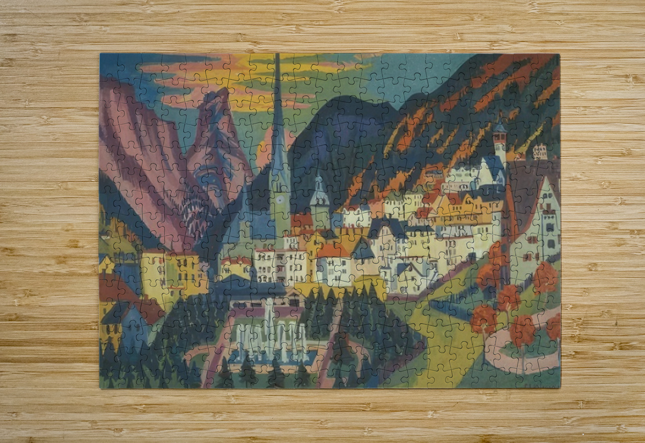 Ernst Ludwig Kirchner 56 AmericanPainters Puzzle printing
