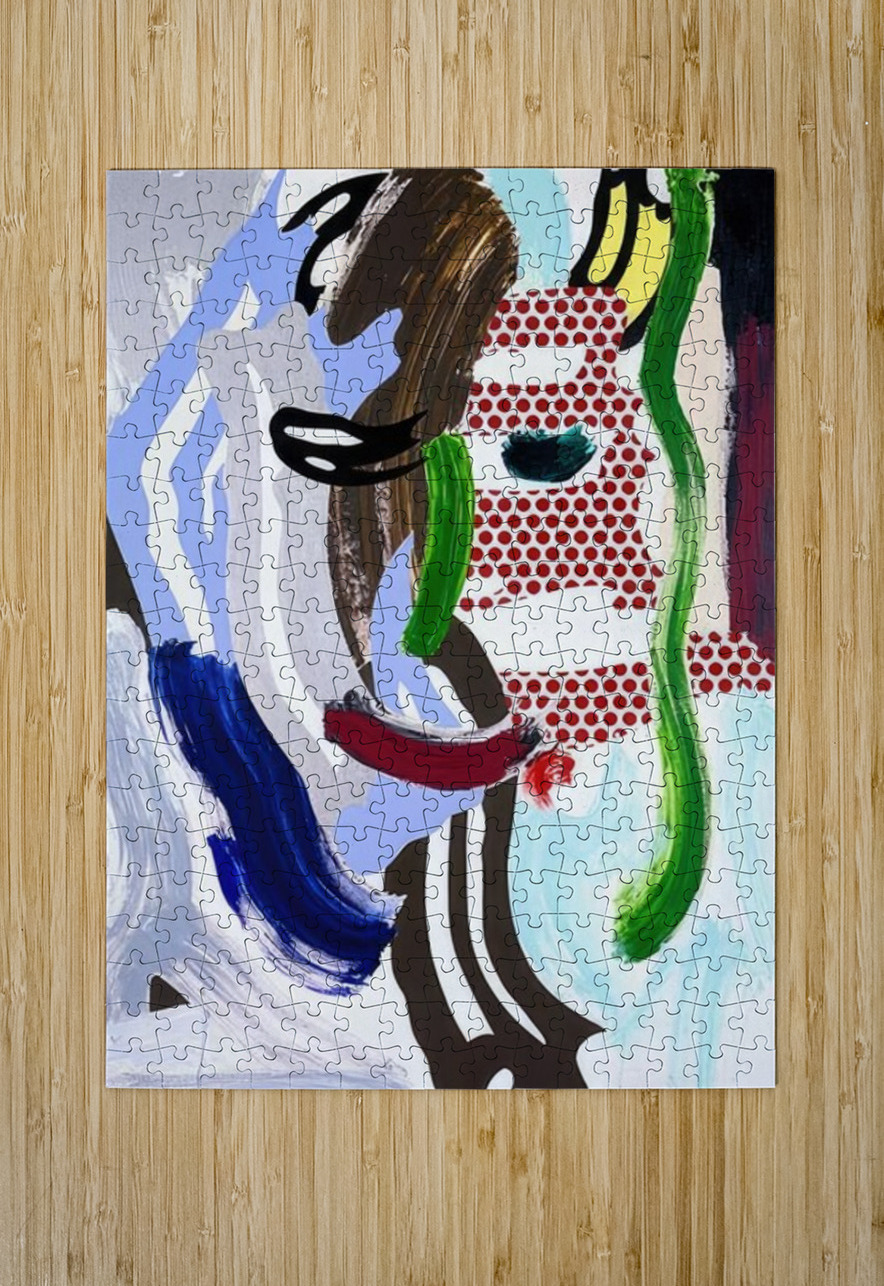 Roy Lichtenstein  AmericanPainters Puzzle printing