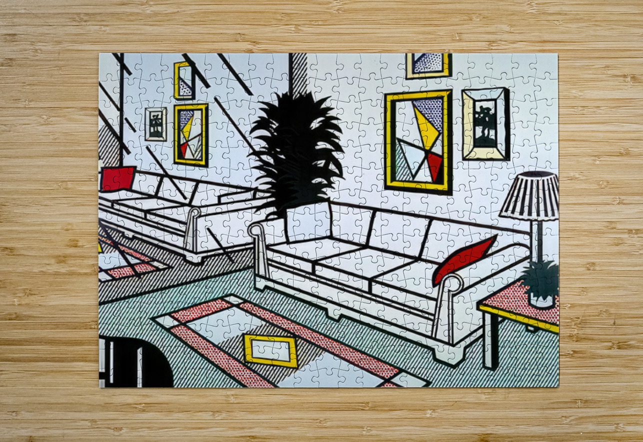 Roy Lichtenstein 50 AmericanPainters Puzzle printing